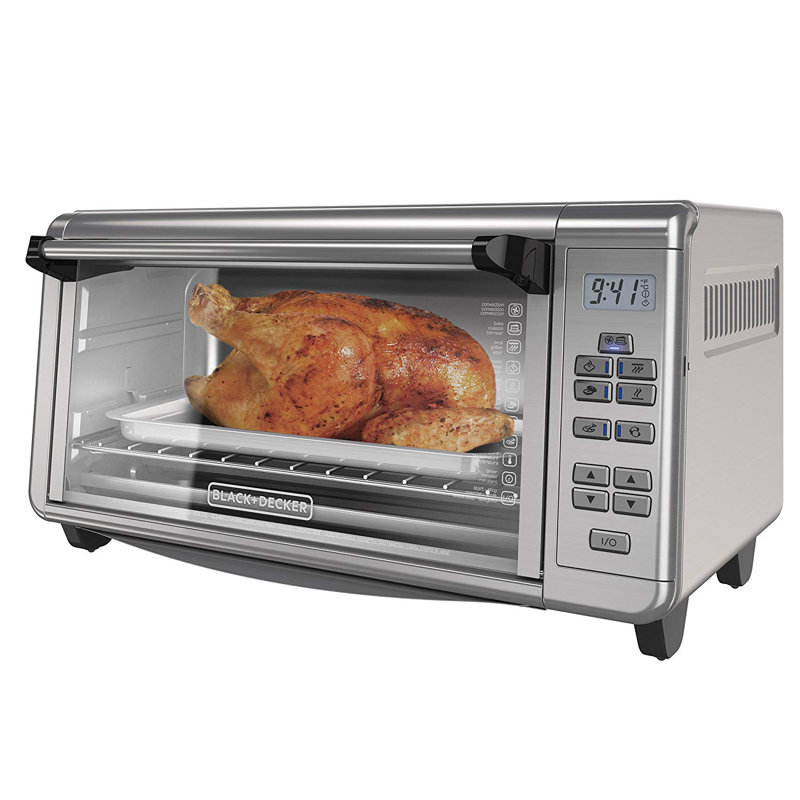 Black + Decker Stainless Steel 8slice Toaster Oven, 8Slice & Reviews